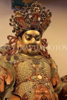 HONG KONG, Lantau Island, Po Lin Monastery, Hall of Bodhisattva Skanda, Heavenly King statues, HK856JPL