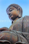 HONG KONG, Lantau Island, Po Lin Monastery, Tian Tan (Big Buddha) bronze statue, HK786JPL