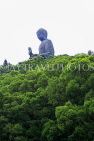 HONG KONG, Lantau Island, Po Lin Monastery, Tian Tan (Big Buddha) bronze statue, HK797JPL
