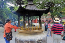 HONG KONG, Lantau Island, Po Lin Monastery, incense burner censer, HK802JPL