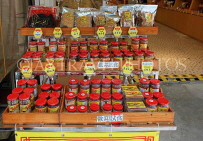 HONG KONG, Lantau Island, Tai O fishing village, shop stall selling Shrimp Paste, HK763JPL