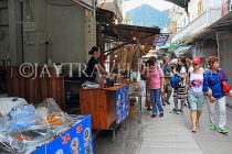 HONG KONG, Lantau Island, Tai O fishing village, street scene and small shops, HK765JPL
