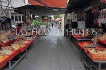 HONG KONG, Lantau Island, Tai O fishing village, street with dried seafood shops, HK758JPL