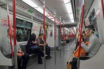HONG KONG, MTR train, interior, HK1000JPL