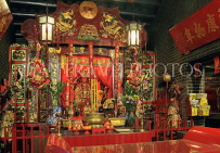 HONG KONG, Sai Kung, Tin Hau Temple, interior, shrine room, HK1409JPL