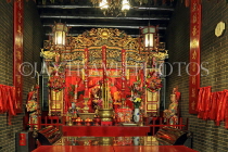 HONG KONG, Sai Kung, Tin Hau Temple, interior, shrine room, HK1412JPL