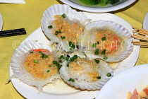 HONG KONG, Sai Kung, waterfront, Hung Kee Seafood Restaurant, Scallops, HK1402JPL