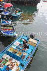 HONG KONG, Sai Kung, waterfront, boats selling live seafood, HK1457JPL