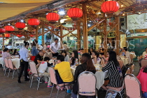 HONG KONG, Sai Kung, waterfront seafood restaurants and diners, HK1415JPL