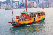 HONG KONG, Victoria Harbour, harbour cruise junk boat, HK1233JPL