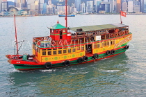 HONG KONG, Victoria Harbour, harbour cruise junk boat, HK1235JPL