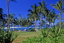 Hawaiian Islands, HAWAII (Big Island), Hilton Waikoloa Village, coastal view, HAW262JPL