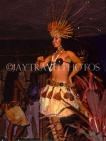 Hawaiian Islands, HAWAII (Big Island), Polynesian dancer, in cultural show, HAW148JPL
