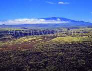 Hawaiian Islands, HAWAII (Big Island), Volcanoes Nat Park scenery and Mt Mauna Kea, HAW268JPL