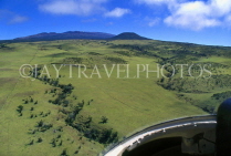 Hawaiian Islands, HAWAII (Big Island), Volcanoes National Park scenery, from helicopter, HAW131JPL