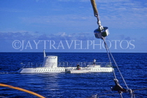 Hawaiian Islands, OAHU, Atlantis pleasure submarine, at sea, HAW300JPL