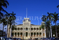 Hawaiian Islands, OAHU, Honolulu, Iolani Palace, HAW110JPL
