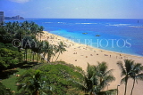 Hawaiian Islands, OAHU, Waikiki Beach, HAW232JPL