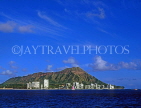 Hawaiian Islands, OAHU, Waikiki coast and Diamond Head, HAW285JPL