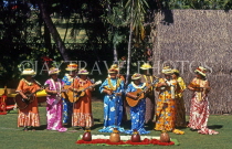 Hawaiian Islands, OAHU, cultural show performers, HAW2201JPL