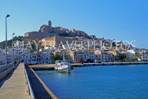 IBIZA, Ibiza Town, Old Town (Dalt Vila) and harbour area, SPN1423JPL