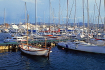 IBIZA, San Antonio Bay, marina, moored boats, SPN1387JPL