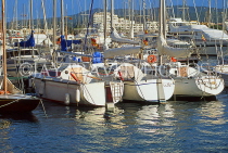 IBIZA, San Antonio Bay, marina, moored boats, SPN1393JPL