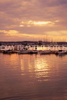 IBIZA, San Antonio Bay, sunset, and boats in marina, SPN1358JPL