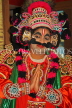 INDIA, Karnataka, folk dancer in costume, IND1542JPL