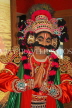 INDIA, Karnataka, folk dancer in costume, IND1543JPL