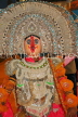 INDIA, Karnataka, folk dancer in costume, IND1545JPL