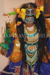 INDIA, Karnataka, folk dancer in costume, IND1548JPL