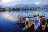 INDIA, Kashmir, Srinagar, Nagin Lake, Shirkara boats, IND107JPL