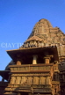INDIA, Madhya Pradesh, KHAJURAHO temple site, Lakshmana Temple, IND987JPL