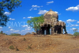 INDIA, Maharashtra State, near Ajanta, Sufi Tomb ruins, IND1123JPL