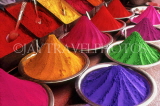 INDIA, Rajasthan, JAIPUR, colourful powders (used in festivals), IND1309JPL