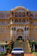 INDIA, Rajasthan, SAMODE, Samode Palace Hotel, architecture, IND705JPL