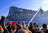 ITALY, Campania, Amalfi Coast, CAPRI, island view from tour boat, ITL1100JPL