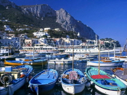 ITALY, Campania, Amalfi Coast, CAPRI, view from the Marina Grande, ITL945JPL