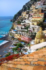 ITALY, Campania, Amalfi Coast, POSITANO, cliffside village and Santa Maria Assunta church, ITL1159JPL