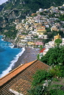 ITALY, Campania, Amalfi Coast, POSITANO, cliffside village and beach, ITL1158JPL