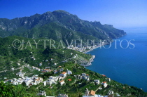 ITALY, Campania, Amalfi Coast, RAVELLO, coastal view, ITL1150JPL