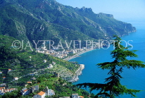 ITALY, Campania, Amalfi Coast, RAVELLO, coastal view, ITL1152JPL