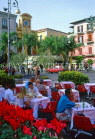 ITALY, Campania, Amalfi Coast, SORRENTO, Piazza Tasso, cafe scene (Fauno restaurant), ITL1037JPL