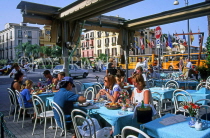 ITALY, Campania, Amalfi Coast, SORRENTO, Piazza Tasso, cafe scene, ITL1043JPL