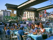 ITALY, Campania, Amalfi Coast, SORRENTO, Piazza Tasso, cafe scene, ITL893JPL
