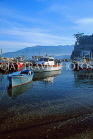 ITALY, Campania, Amalfi Coast, SORRENTO, fishing boats at the Marina Grande, ITL1019JPL