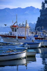 ITALY, Campania, Amalfi Coast, SORRENTO, fishing boats at the Marina Grande, ITL1021JPL