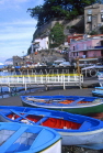 ITALY, Campania, Amalfi Coast, SORRENTO, fishing boats at the Marina Grande, ITL1027JPL