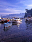 ITALY, Campania, Amalfi Coast, SORRENTO, fishing boats at the Marina Grande, ITL886JPL